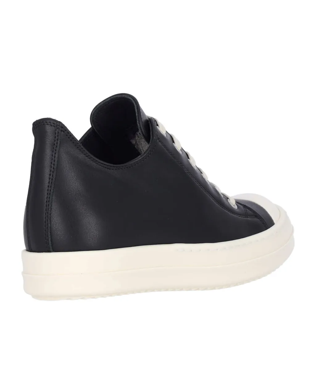 Round-Toe Lace-Up Sneakers