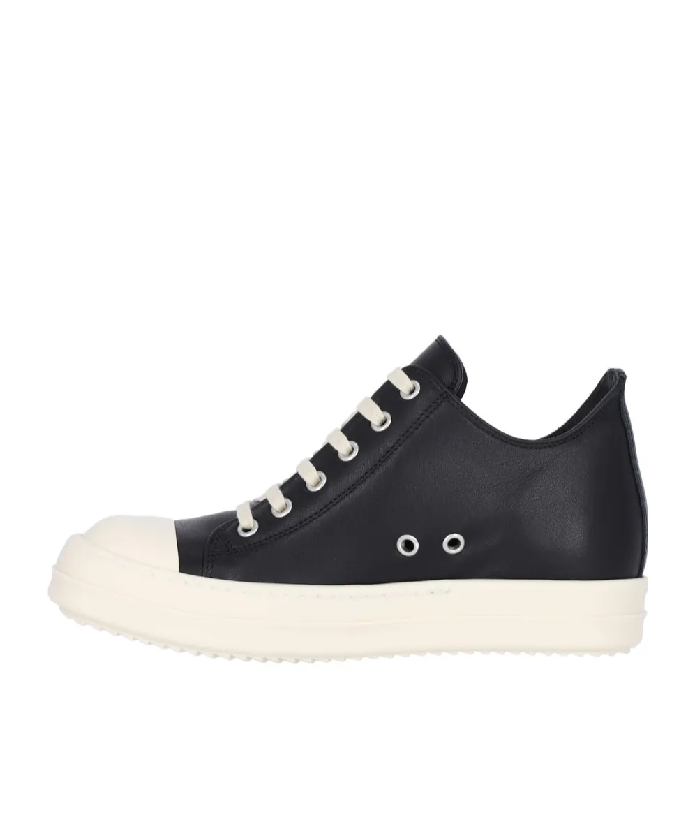 Round-Toe Lace-Up Sneakers