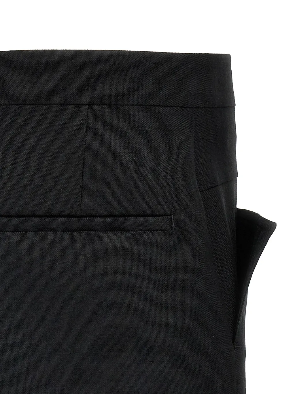 Cut Off Mini Skirt