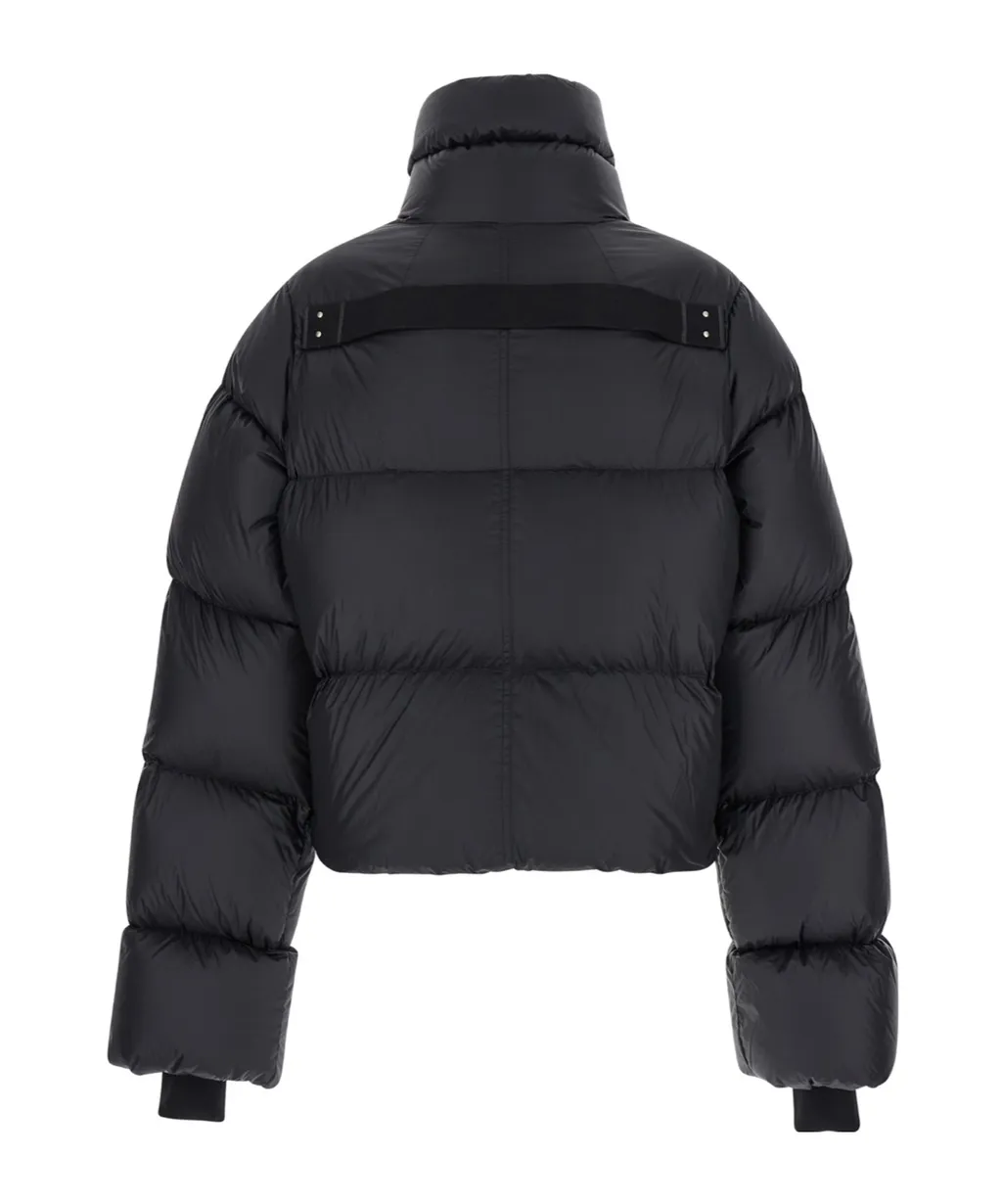 Turtle Zip-Up Cropped Padded Jacket