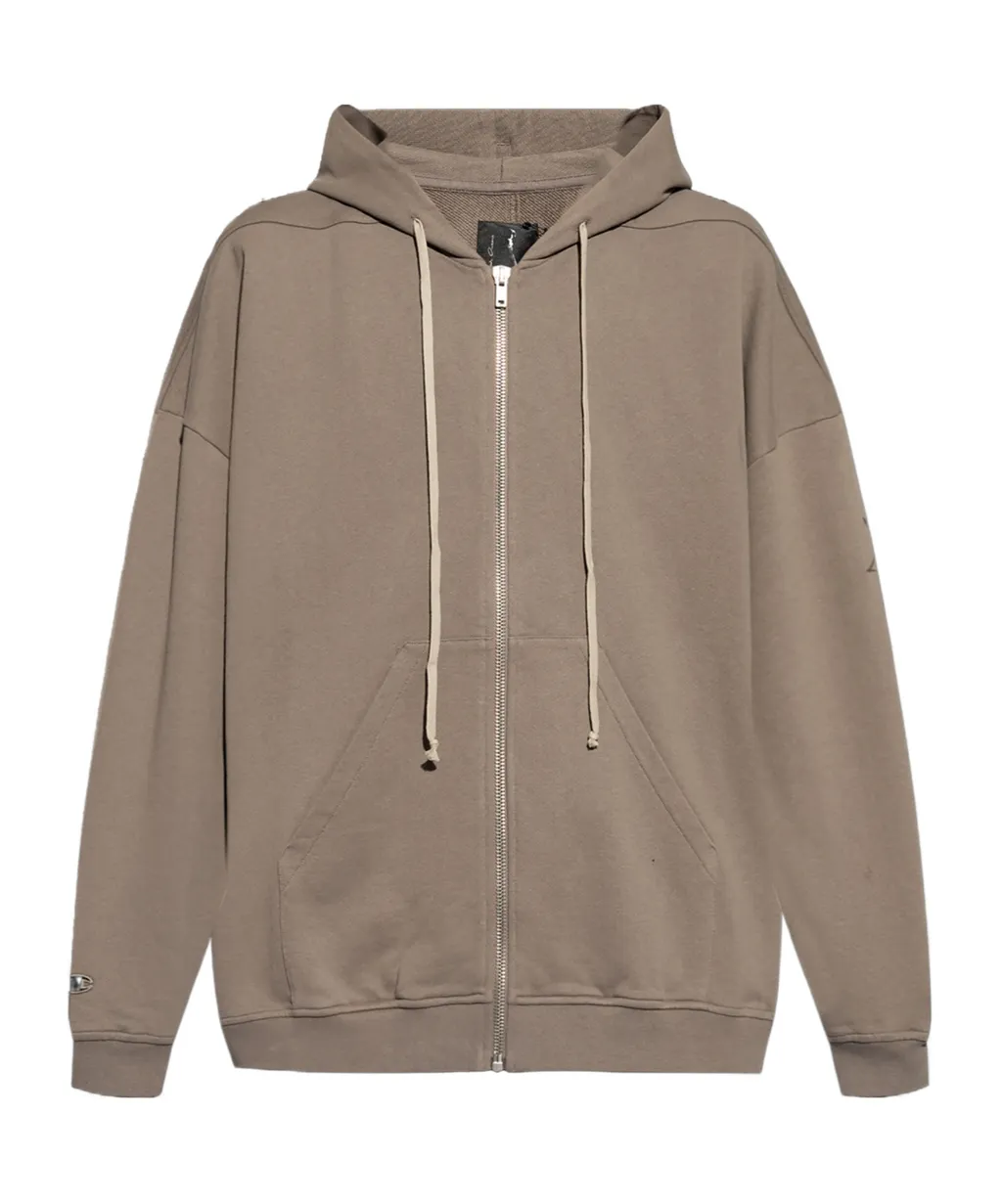 X Champion Jumbo Logo Embroidered Drawstring Hoodie