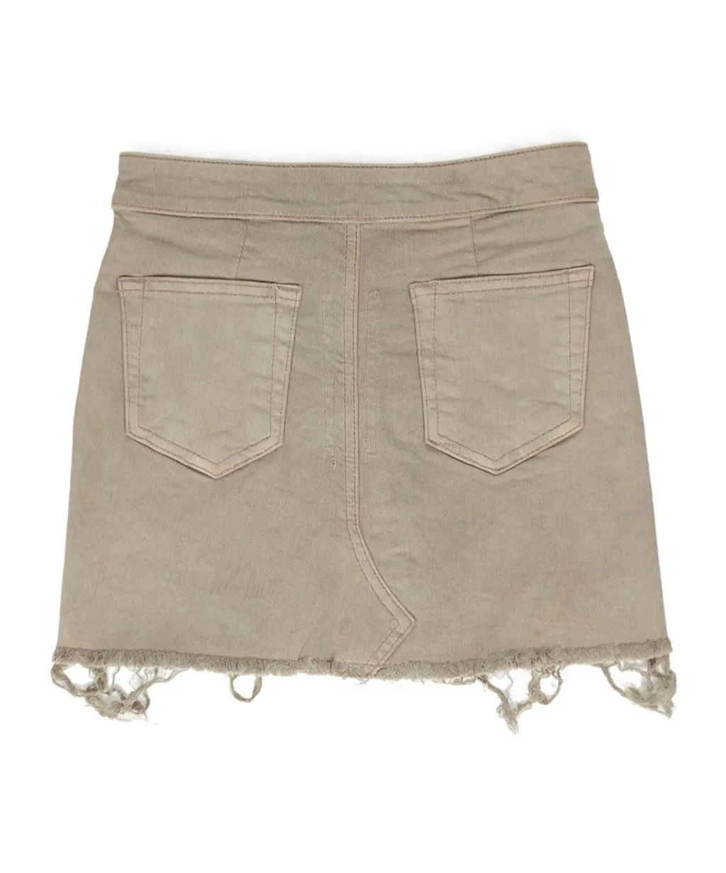 Denim Mini Skirt