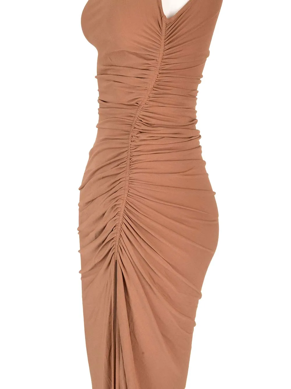Draped Long Dress