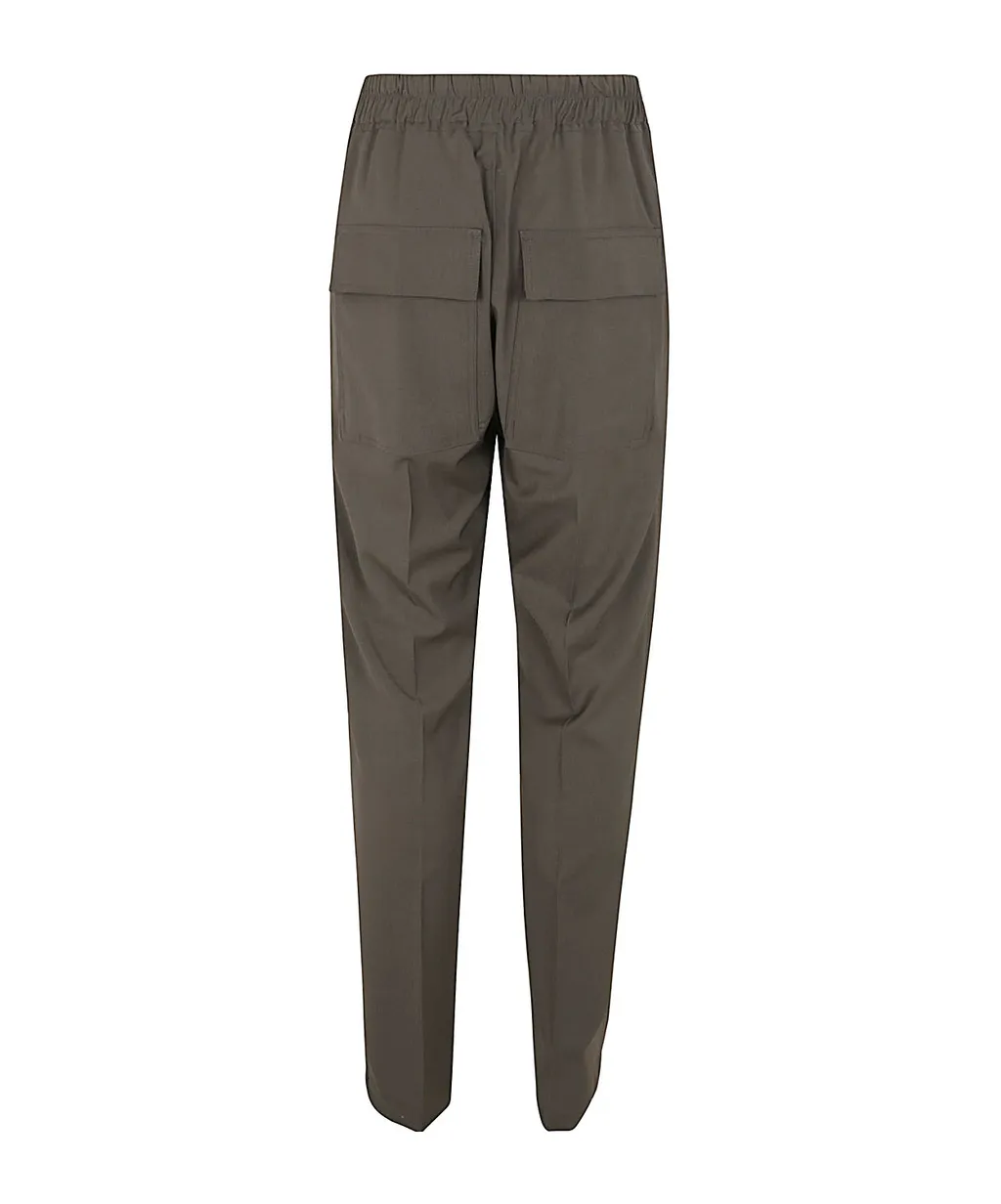 Pleated Drawstring Pants