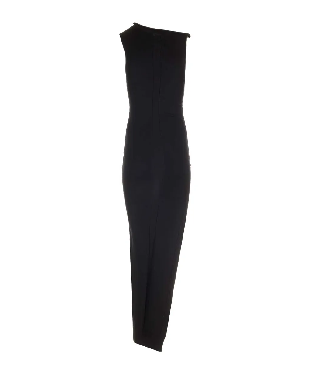 Asymmetric Midi Dress