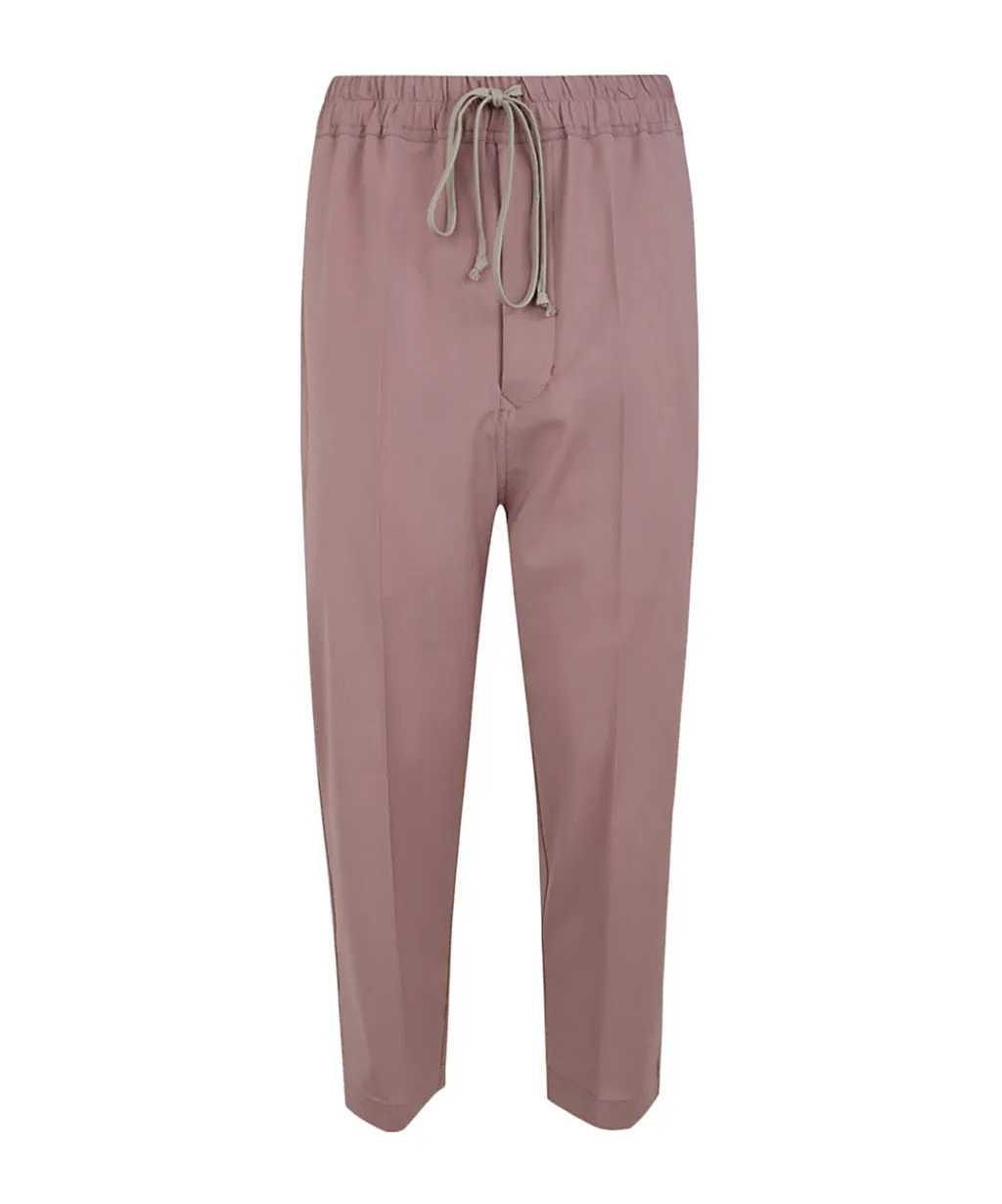 Pressed-Crease Cropped Trousers