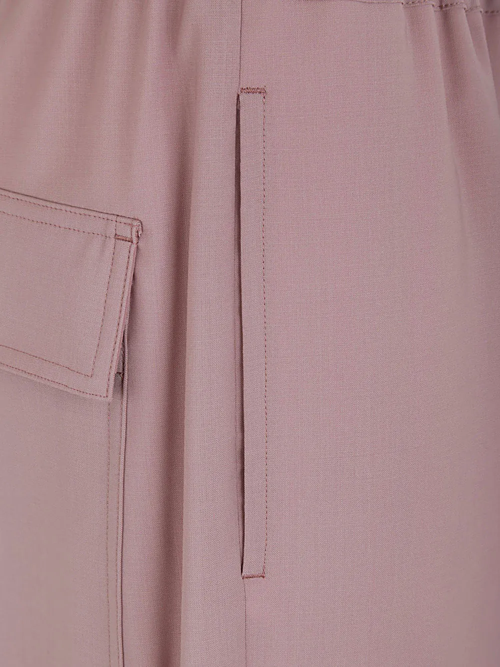 Pressed-Crease Cropped Trousers
