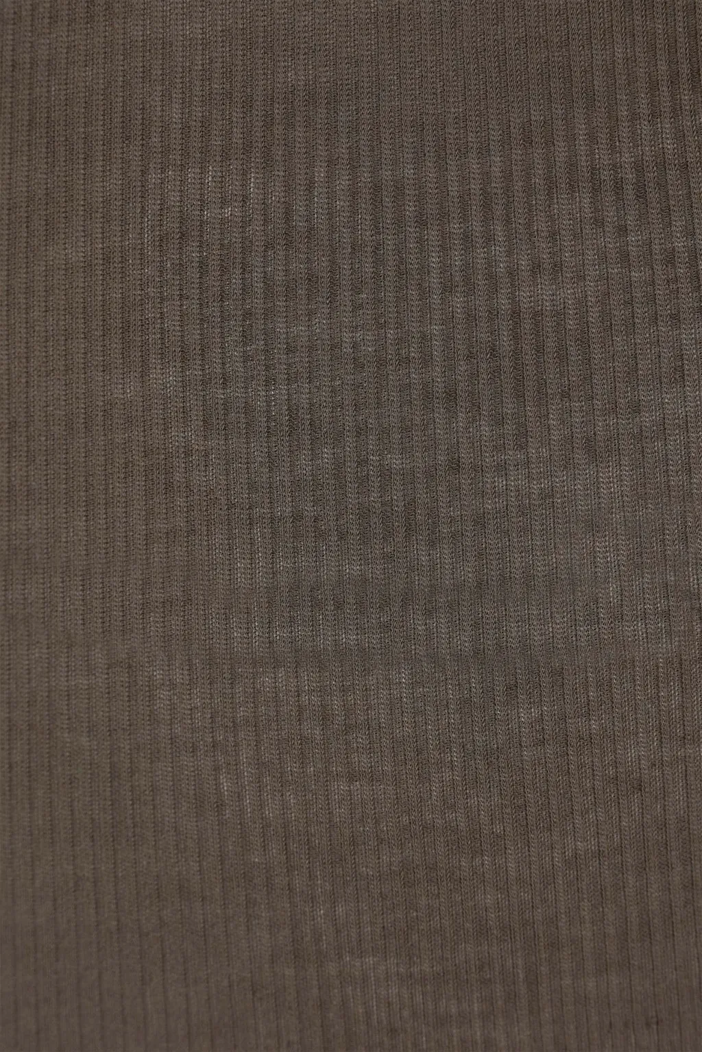 Ribbed Long-Sleeved T-Shirt