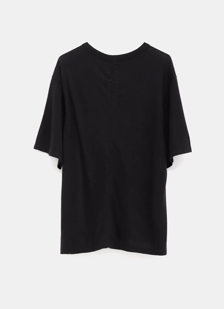 Short-Sleeve Panelled Top