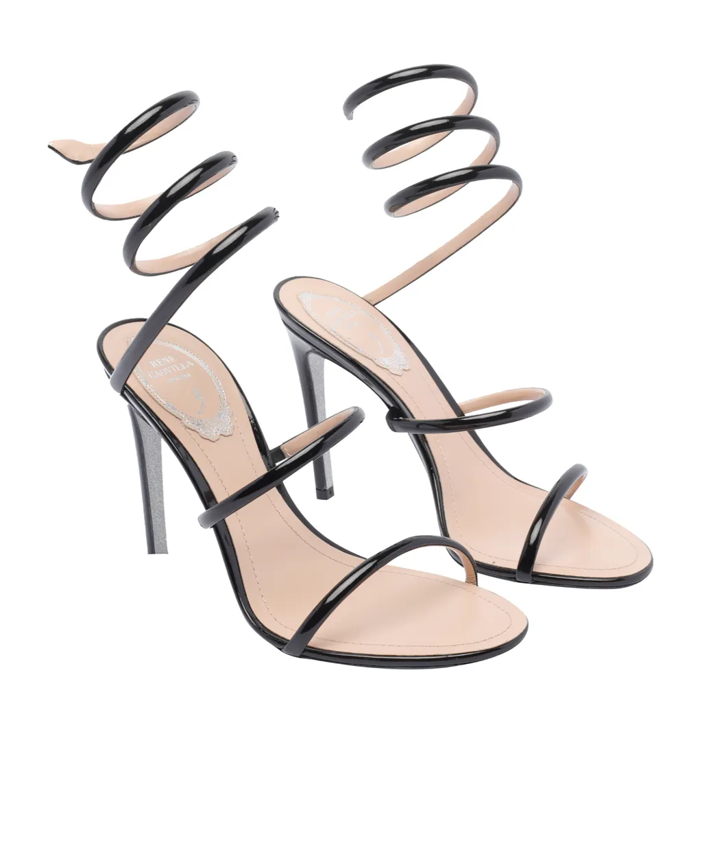 Cleo Spiral Strap Sandals
