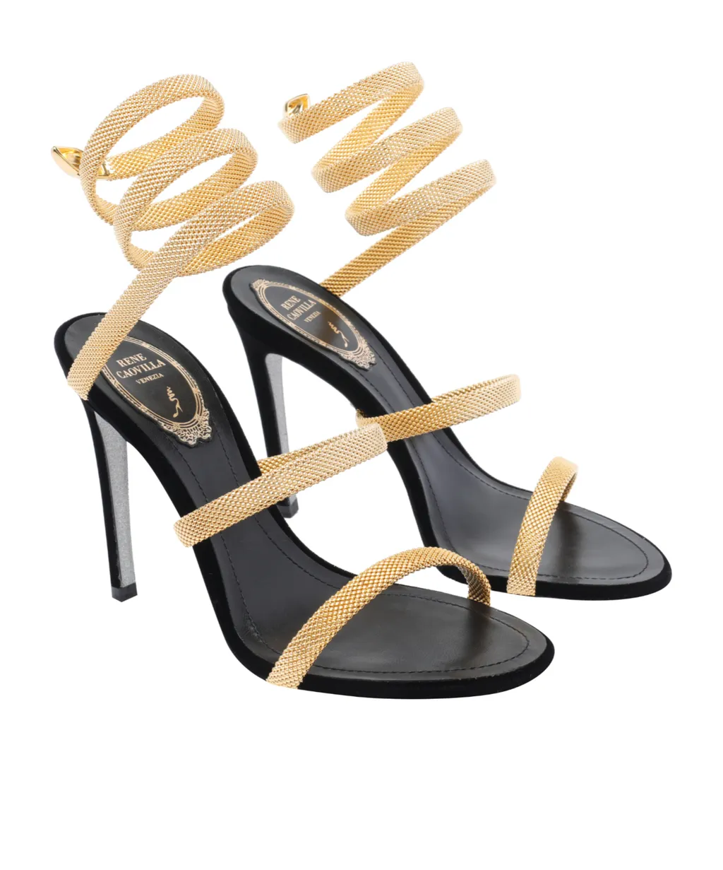 Around Ankle Strap Heeled Sandals