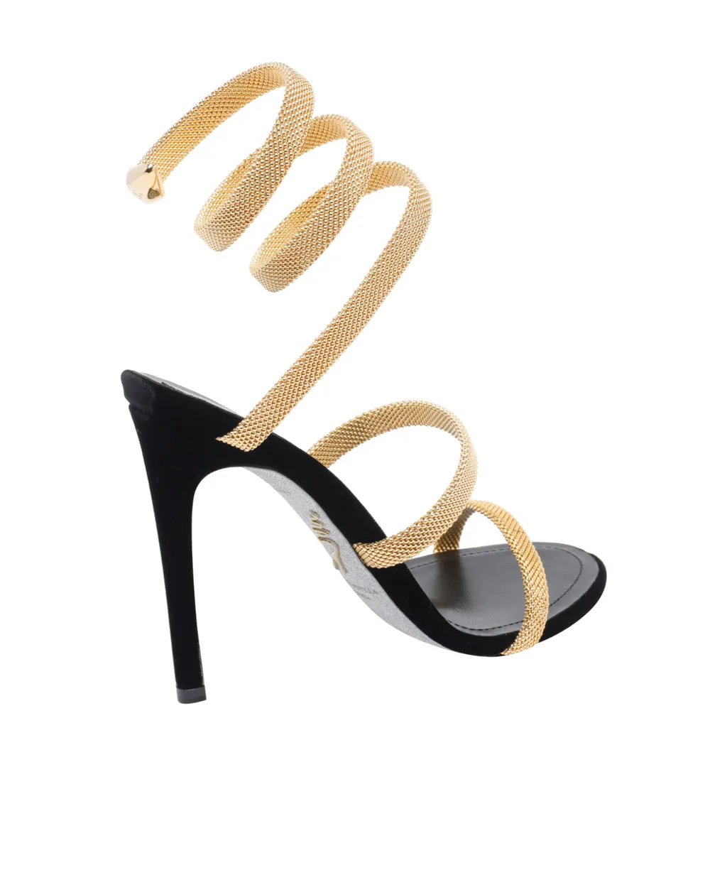Around Ankle Strap Heeled Sandals