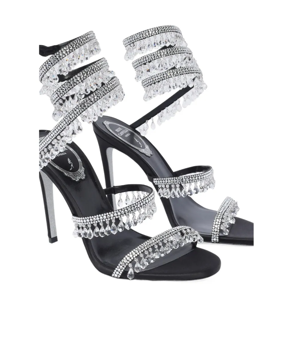 Round Toe High Heel Sandals