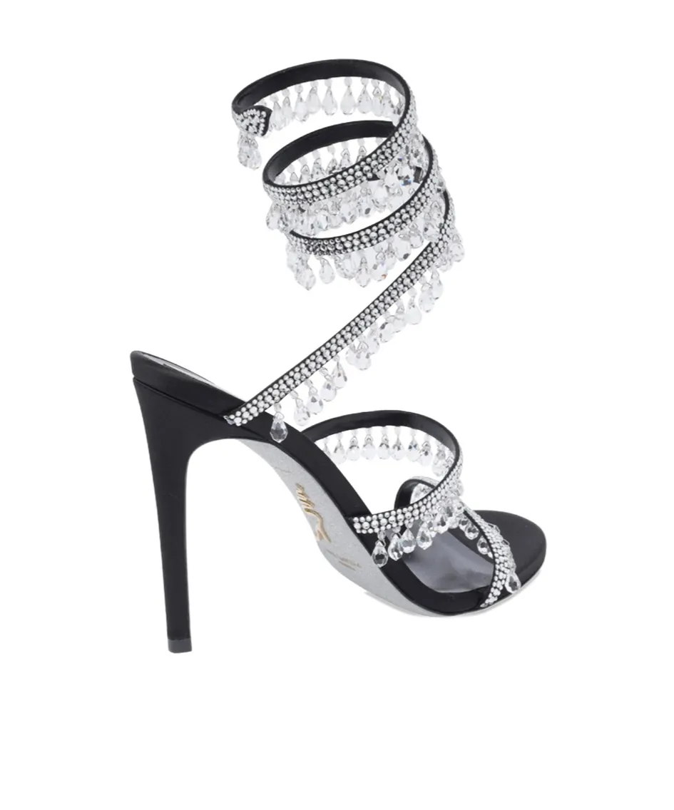 Round Toe High Heel Sandals