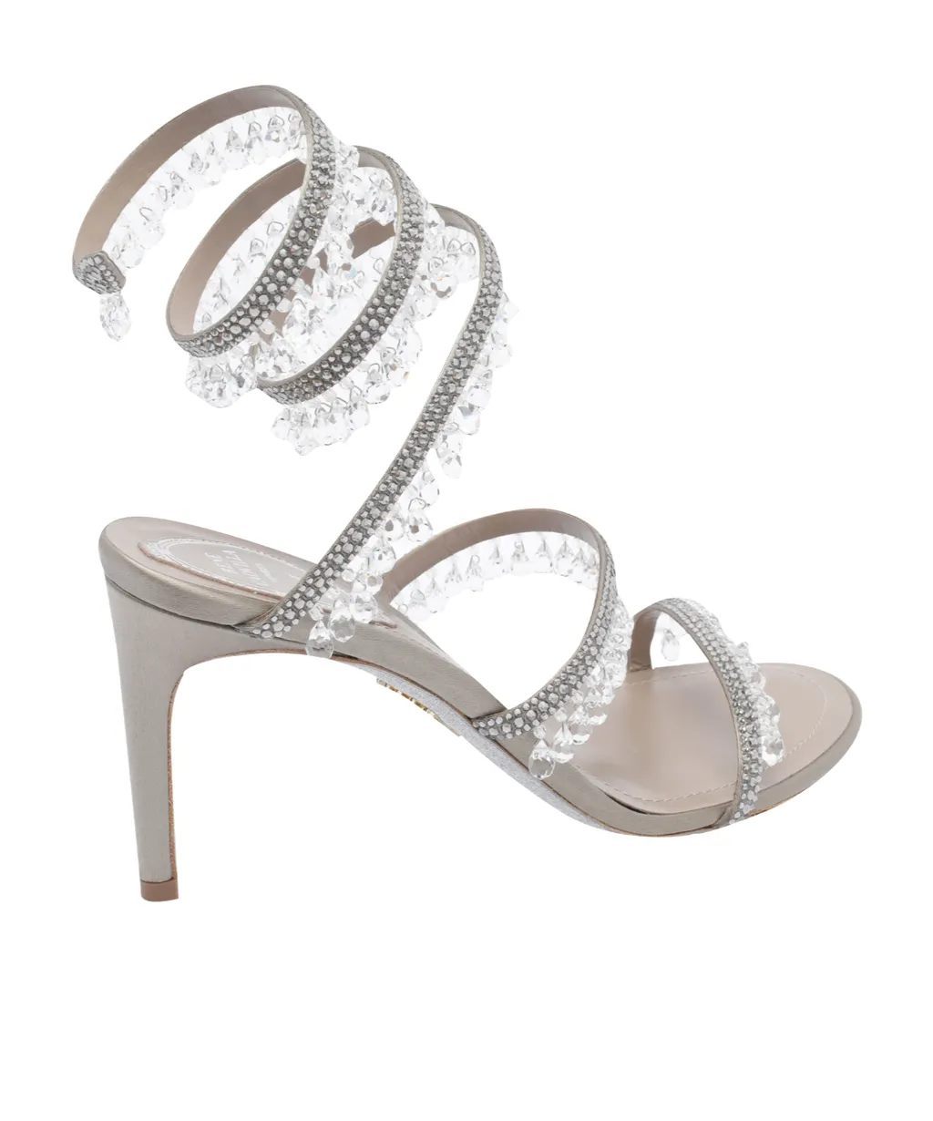Embellished Heeled Sandals