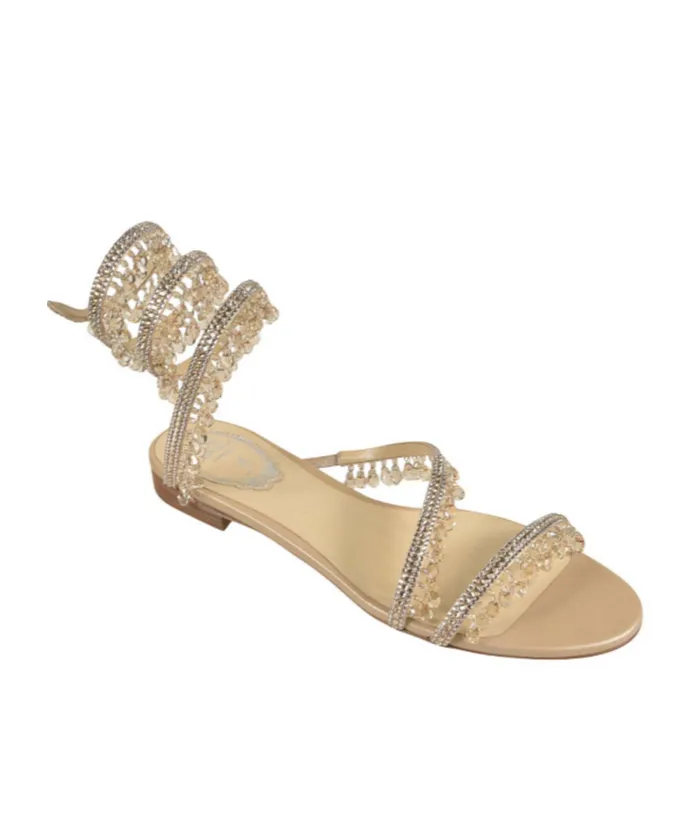 Embellished Open-Toe Sandals