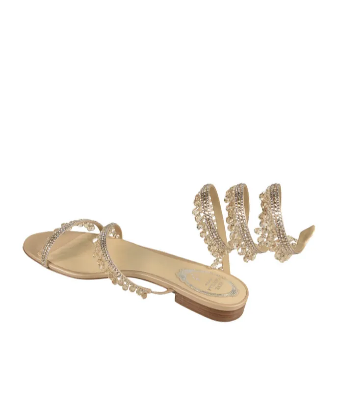 Embellished Open-Toe Sandals