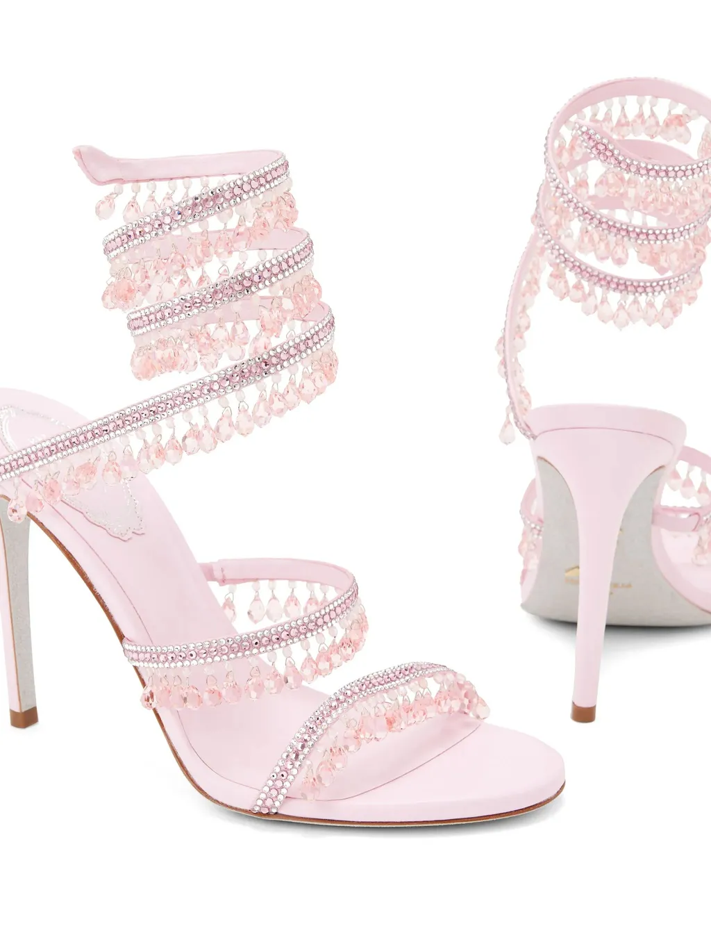 Chandelier 105Mm Crystal-Embellished Sandals