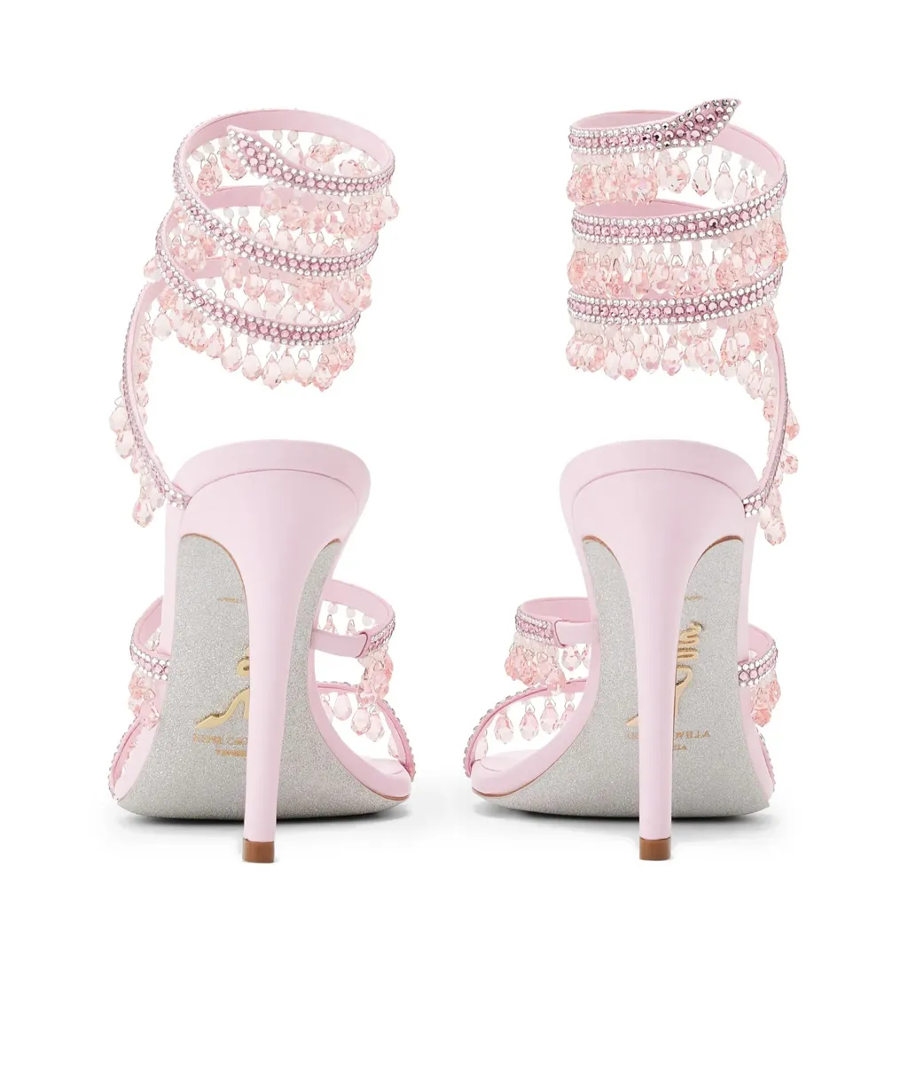 Chandelier 105Mm Crystal-Embellished Sandals