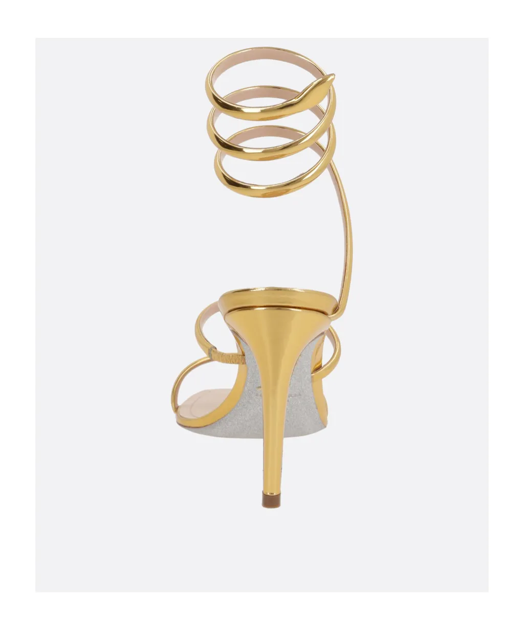 Open-Toe High-Heeled Sandals