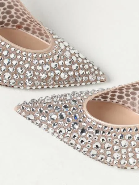 Crystal Embellished High Heels
