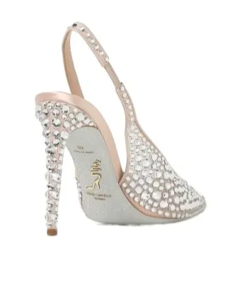 Crystal Embellished High Heels