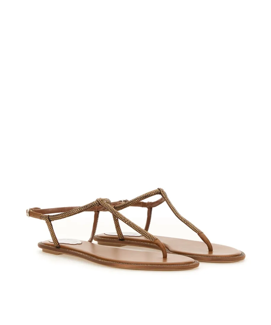 Diana Embellished Thong Sandals