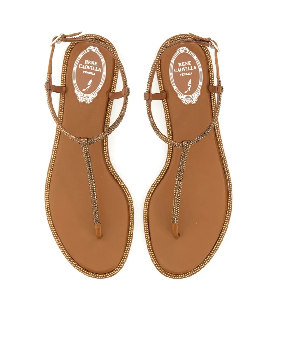 Diana Embellished Thong Sandals