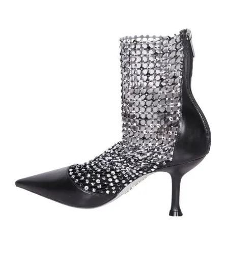 Embellished Pointed-Toe Pumps