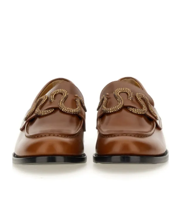Morgana Embellished Slip-On Loafers