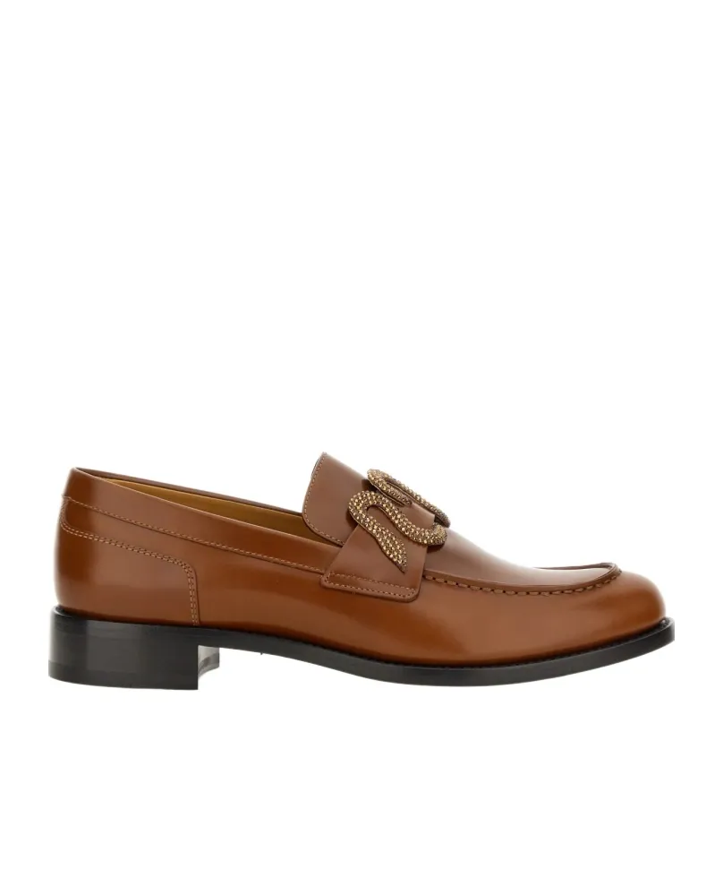 Morgana Embellished Slip-On Loafers