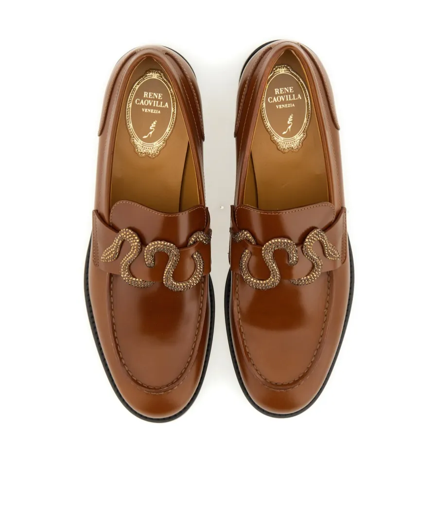 Morgana Embellished Slip-On Loafers