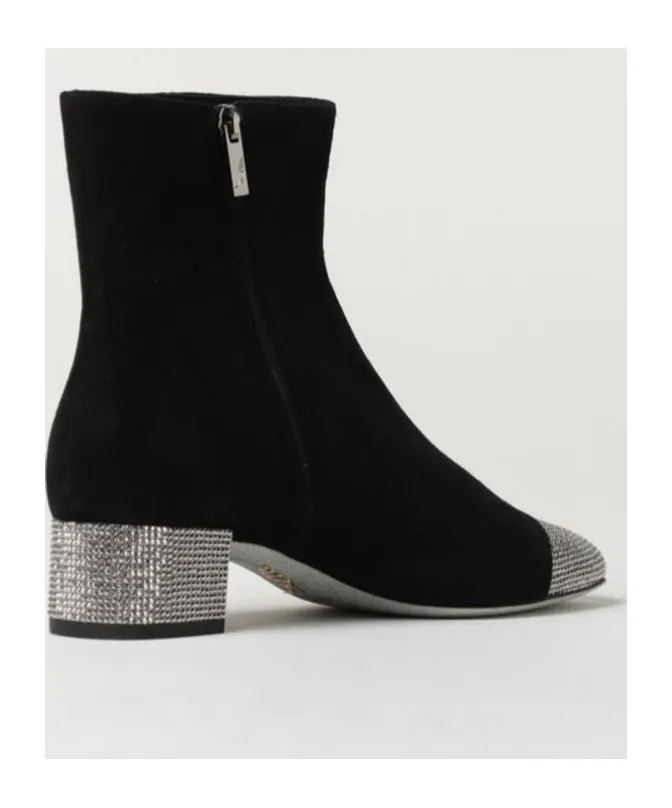 Embellished Pointed Toe Boots