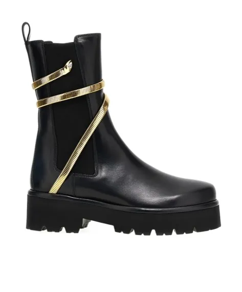 Embellished Cleo Ankle Boots