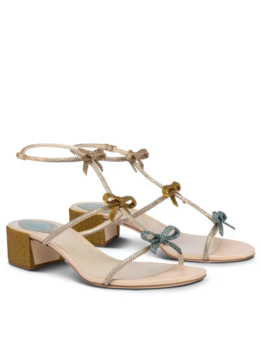 Caterina Bow-Embellished Sandals