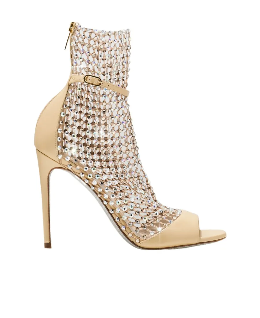 Clasp High-Heeled Sandals