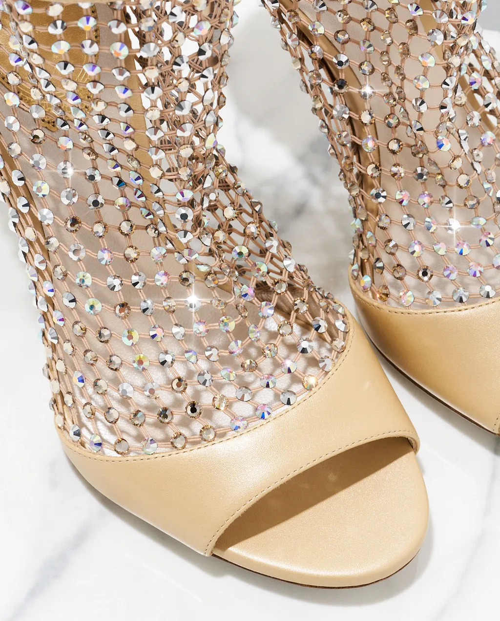 Clasp High-Heeled Sandals