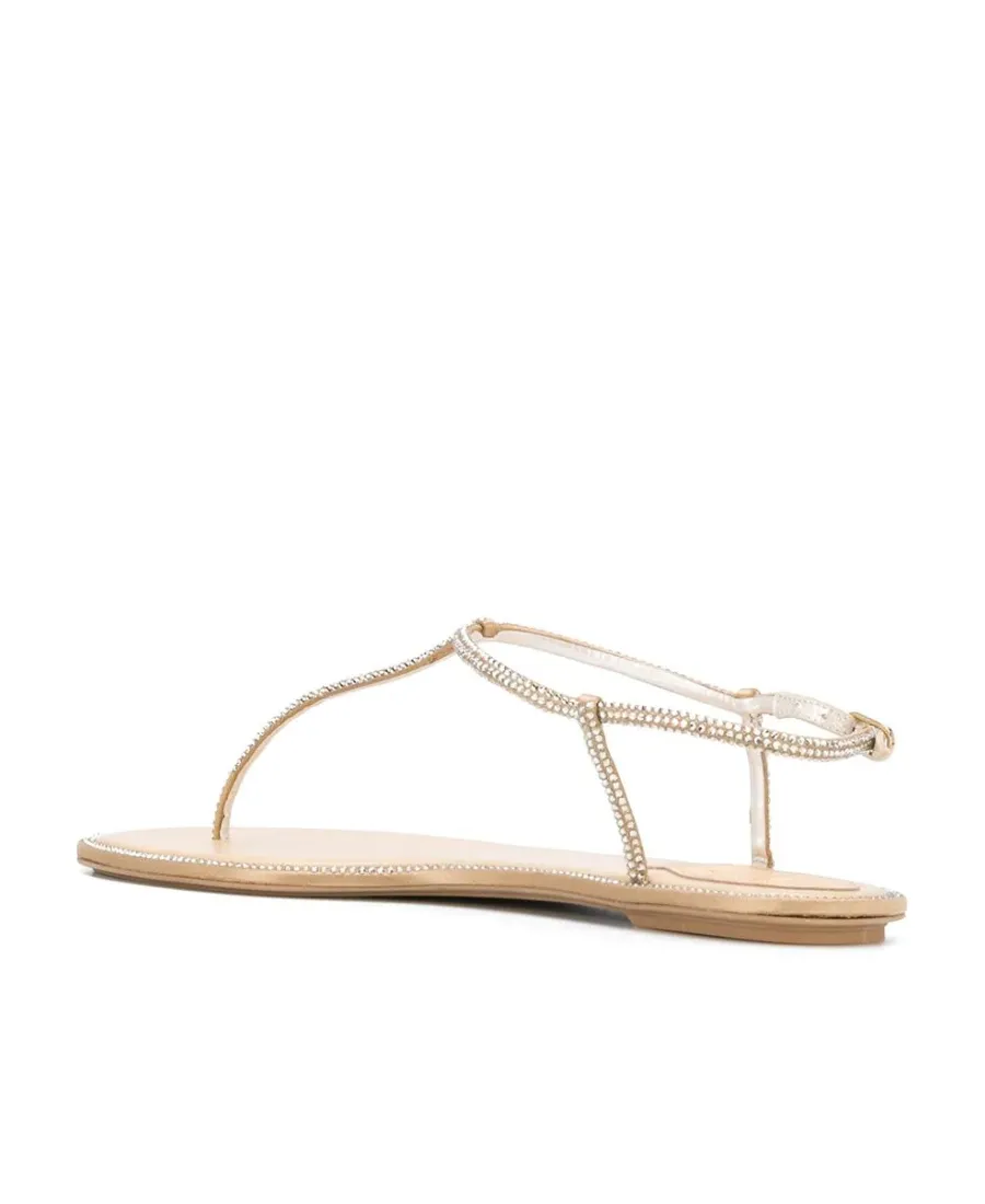 Crystal Embellished Sandals