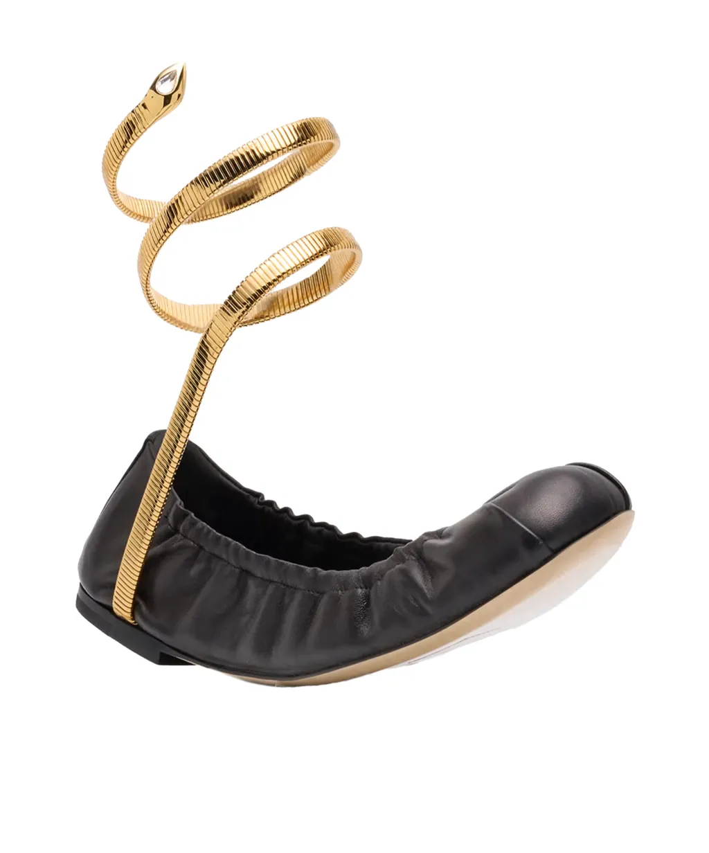 Embellished Ballerina Shoes