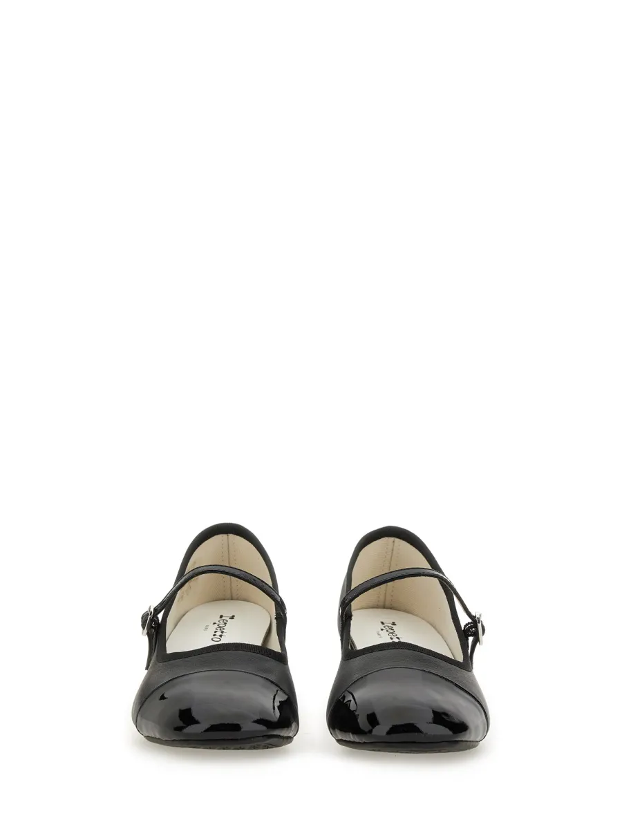 Block Heel Mary Jane Pumps