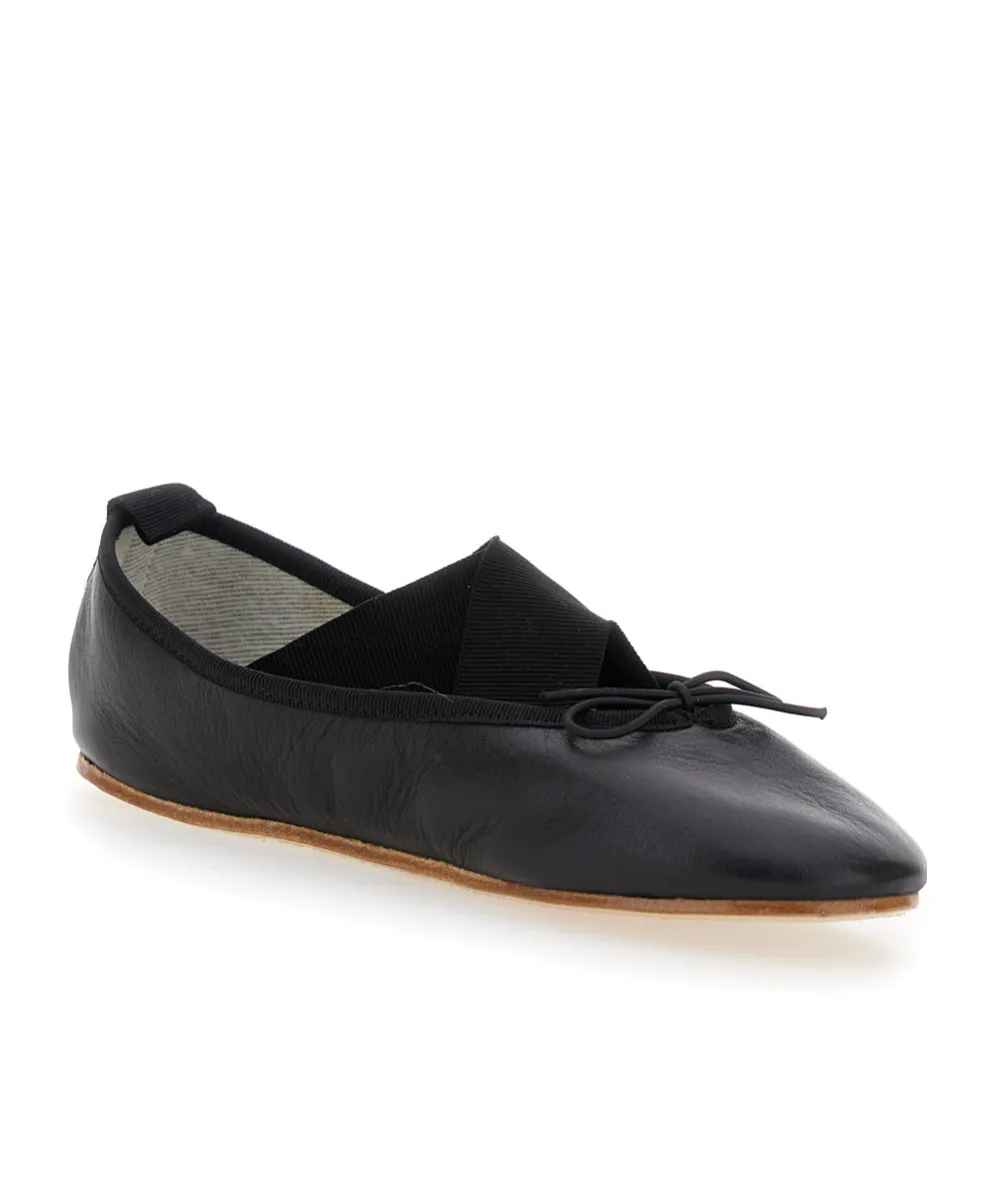 Gianna Ballet Flats With Elastic Bands