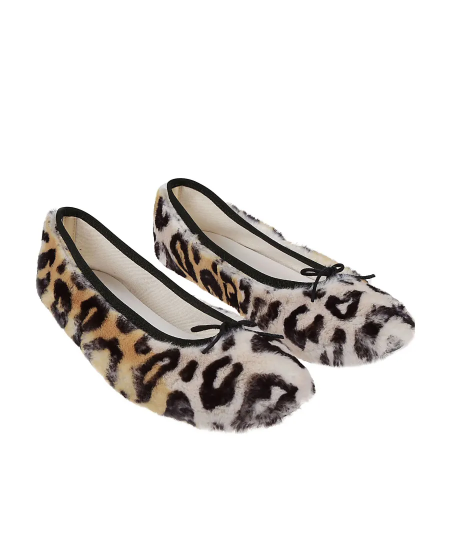 Animal Print Ballet Flats