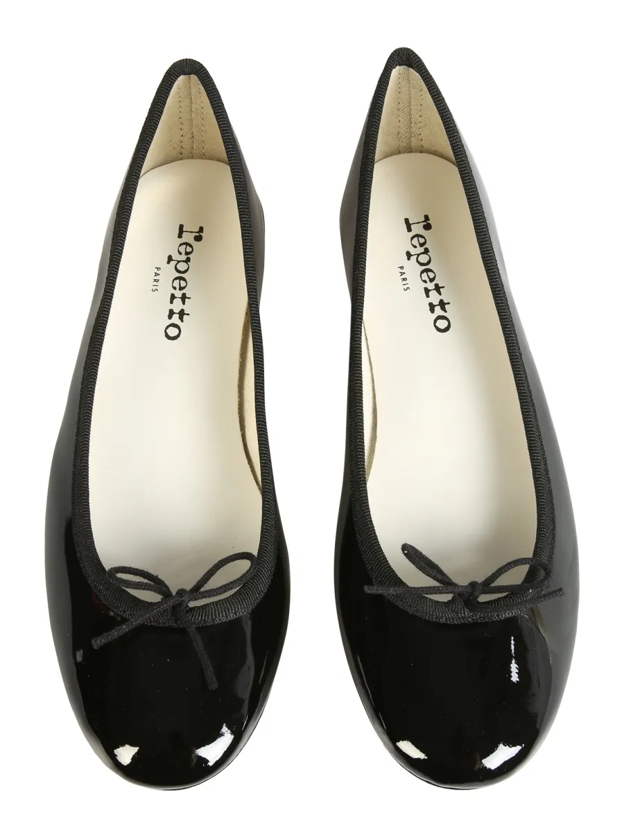 Glossy Flat Ballerina Shoes