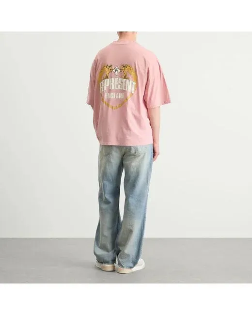 Angel Border Crewneck T-Shirt