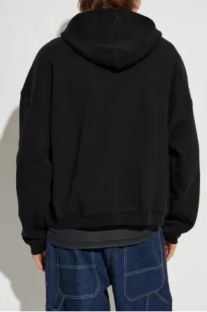 Zip-Up Hooded Cardigan