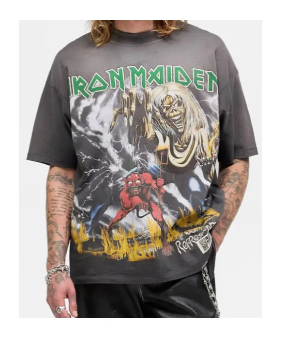 X Iron Maiden Number Of Beast T-Shirt