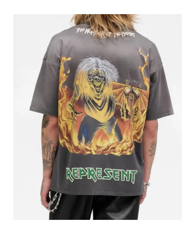 X Iron Maiden Number Of Beast T-Shirt