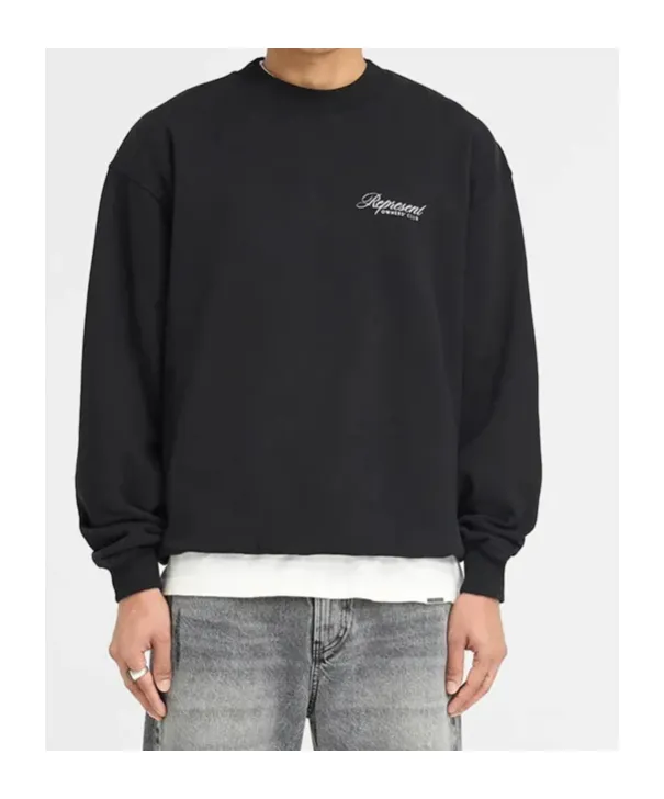 Logo Printed Crewneck Sweatshirt