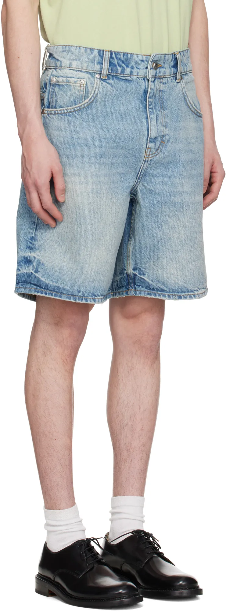 R10T Tailored Denim Shorts