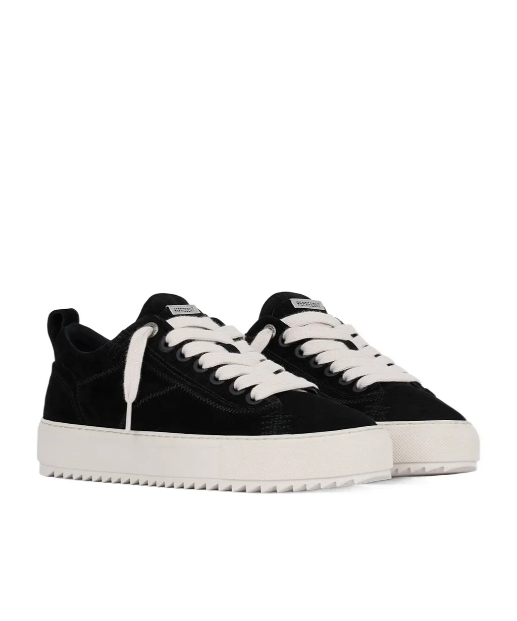 Suede Lace-Up Sneakers